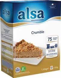 Preparation pour crumble 1 4 kg 75 rations alsa