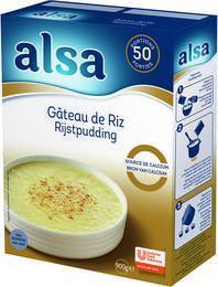 Preparation pour gateau de riz 50r 900 g alsa