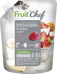 Preparation pour mousse framboise 1 kg