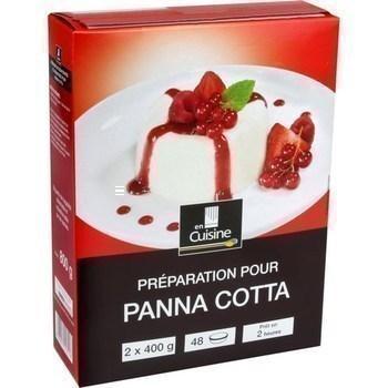 Preparation pour panna cotta 800 g en cuisine