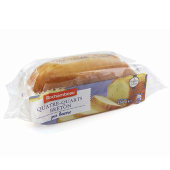 Quatre quarts breton pur beurre 250 g rochambeau