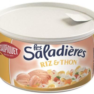 Saladiere de riz au thon cpl 115 g saupiquet