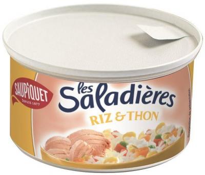 Saladiere de riz au thon cpl 115 g saupiquet