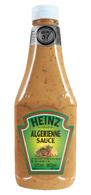 Sauce algerienne 875 ml heinz