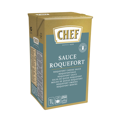 Sauce au roquefort brique 1 l chef