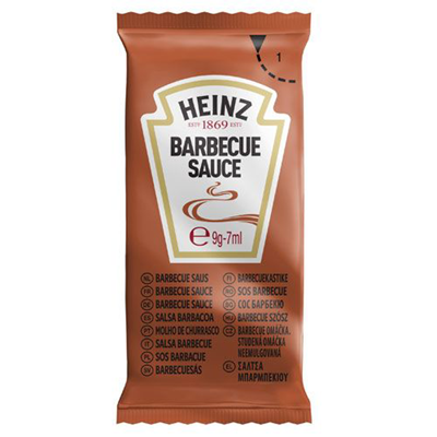 Sauce barbecue dosettes 250 x 7 ml heinz