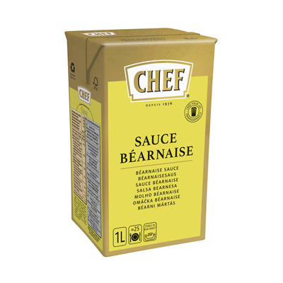 Sauce bearnaise brique 1 l chef