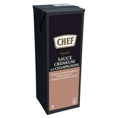 Sauce cremeuse aux champignons 1 l chef