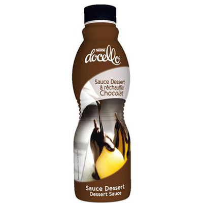 Sauce dessert a rechauffer chocolat 1 kg nestle docello 1