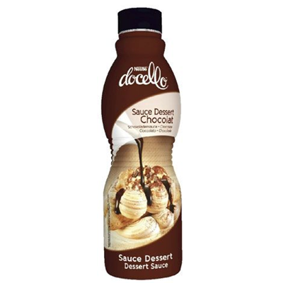 Sauce dessert chocolat a froid 1 kg nestle docello 1