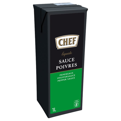 Sauce liquide poivre 1 l chef 2