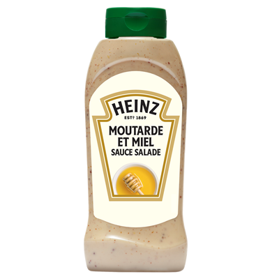 Sauce miel moutarde flacon 800 ml heinz