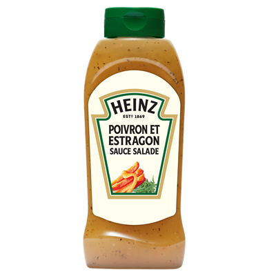 Sauce poivre estragon flacon 800 ml heinz