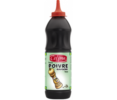 Sauce poivre ravigore flacon souple 900 ml 850 g colona