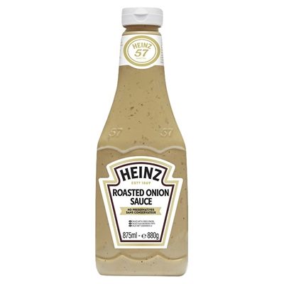 Sauce roasted onion flacon 875 ml heinz