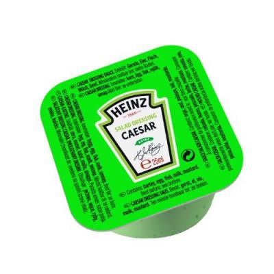 Sauce salade caesar 25 ml heinz vendu a l unite