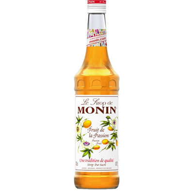 Sirop au fruit de la passion 70 cl verre perdu monin