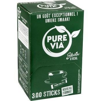Sitck édulcorant Stevia 0 kcal 300 g la boîte de 300 sticks