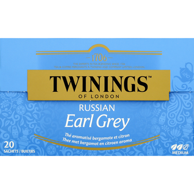 The earl grey russian 20 sachets twinings