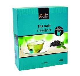 The noir ceylan en boite 100 sachets fraicheur gusto debrio