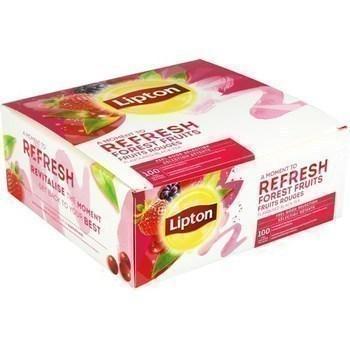 Thé noir fruits rouges 100x1.6 g Lipton