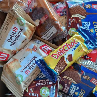 Urgence gourmande assortiment de 34 biscuits pro frais en serie limitee