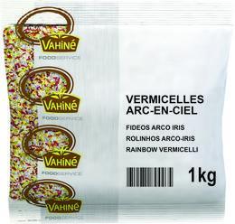 VERMICELLES ARC-EN-CIEL 4,54KG - Bonbons, noix et arachides